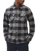 dickies camicia casual sacramento shirt evergreen spr uomo dk0a4xdz grey melange grigio 167775222