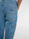 Dickies Jeans Straight Garyville Uomo DK0A4XEC Rinsed Fade - Denim
