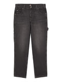 Dickies Jeans Straight Garyville Uomo DK0A4XEC Black Wsh Faded - Nero