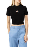 Dickies T-shirt Maple Valley Tee Donna DK0A4XPO - Nero