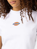 Dickies T-shirt Maple Donna DK0A4XPO - Bianco