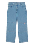 Dickies Jeans Wide Double Knee Uomo DK0A4Y3F - Denim