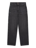Dickies Jeans Straight Madison Uomo DK0A4YEC Black Wsh Faded - Nero