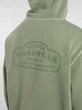 Dickies Felpa Cappuccio Christiana Uomo DK0A87NQ Sea Spray - Verde