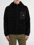 Dickies Felpa Zip Central Uomo DK0A87NV - Nero