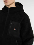 Dickies Felpa Zip Central Uomo DK0A87NV - Nero