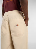 Dickies Pantalone Straight Forth Smith Uomo DK0A87PI Wood Ash - Avorio