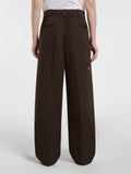Dickies Pantalone Straight 247 Loose Work Pant W Donna DK0A87PL Dark Brown - Marrone