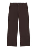 Dickies Pantalone Straight 247 Loose Work Pant W Donna DK0A87PL Dark Brown - Marrone