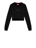 Diesel Felpa Slimmy Donna A099310GRAC - Nero