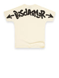 Disclaimer T-shirt Uomo 25IDS55117 LattE-St.nera - Avorio