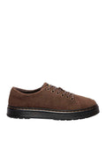 Dr. Martens Sneakers Brookline Uomo 41544200 Dark Brown Bronx Suede - Marrone