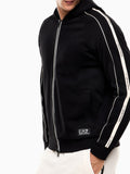 Ea7 Felpa Zip Uomo 7M000973AF10377 Black - Nero