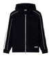 ea7 felpa zip uomo 7m000973af10377 black nero 163446465
