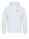 Ea7 Felpa Zip Felpa Uomo 7M001047AF10377 - Bianco