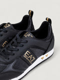 Ea7 Sneakers Unisex 7X000337AF18613 Black+gold+white - Nero