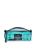 Eastpak Astuccio Benchmark Single Unisex EK000372 Basquiat Equals pi - Turchese