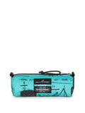 Eastpak Astuccio Benchmark Single Unisex EK000372 Basquiat Equals pi - Turchese