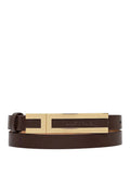 Elisabetta Franchi Cintura Merlot Donna CT76S56E2 Merlot - Bordeaux
