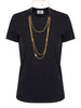 elisabetta franchi t shirt donna ma00956e2 nero 163641974