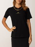 Elisabetta Franchi T-shirt Donna MA02856E2 - Nero