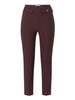 elisabetta franchi pantalone capri merlot donna pa12056e2 merlot bordeaux 168290890