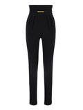 Elisabetta Franchi Pantalone Slim Donna PA13457E2 - Nero