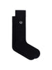 fred perry calzini uomo c7135 navy snow white blu 165694551