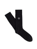 fred perry calzini uomo c7135 nero 161583114