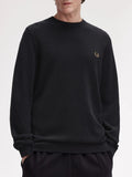 Fred Perry Pullover Uomo K1309 - Nero