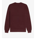Fred Perry Pullover Uomo K1309 Oxblood - Bordeaux