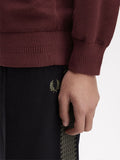 Fred Perry Pullover Uomo K1309 Oxblood - Bordeaux
