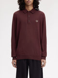 Fred Perry Polo Uomo K4535 Oxblood - Bordeaux