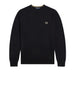 fred perry pullover uomo k9601 nero 162728166