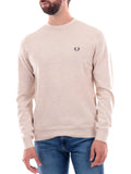 Fred Perry Pullover Uomo K9601 Porridge Marl - Avorio