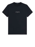 Fred Perry T-shirt Uomo M4580 Navy - Blu