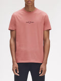 Fred Perry T-shirt Uomo M4580 Putty Pink - Rosa