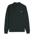 Fred Perry Polo Uomo M6006 Nightgreen/snwht - Verde