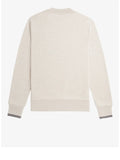 Fred Perry Felpa Uomo M7535 Prrdgemrl/anchgr - Avorio