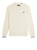fred perry felpa uomo m7535 ecr crtblu oxblo avorio 167809932