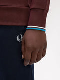 Fred Perry Felpa Uomo M7535 Oxbld/ecr/crtblu - Bordeaux