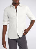 Gas Camicia Classica Uomo 151440071225 White - Bianco