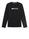 Gas T-shirt Uomo 300274181980 Black - Nero