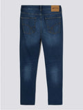 Gas Jeans Slim Uomo 351451031065 Basic Blue Dar - Denim