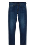 Gas Jeans Slim Uomo 351451031065 Basic Blue Dar - Denim