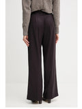 Gaudi Pantalone Palazzo Donna 521FD25020 Chocolate Plum - Marrone