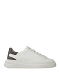 Guess Sneakers Elba Uomo FMPVIBLEA12 White Brown Ocra - Bianco