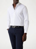 Guess Camicia Casual Camicia Sunset Uomo M1YH20W7ZK1 Pure White - Bianco