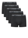 Guess Boxer Trunk 5 Pack Uomo U4YG16K6YW1 Jet Black A996 - Nero
