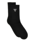 Guess Calzini Rhinestones Triangle Sport Donna V4GZ03ZZ00I Jet Black A996 - Nero